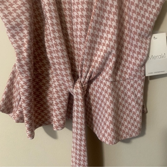 NWT Meraki young contemporary polyester blouse size XL - Picture 4 of 6